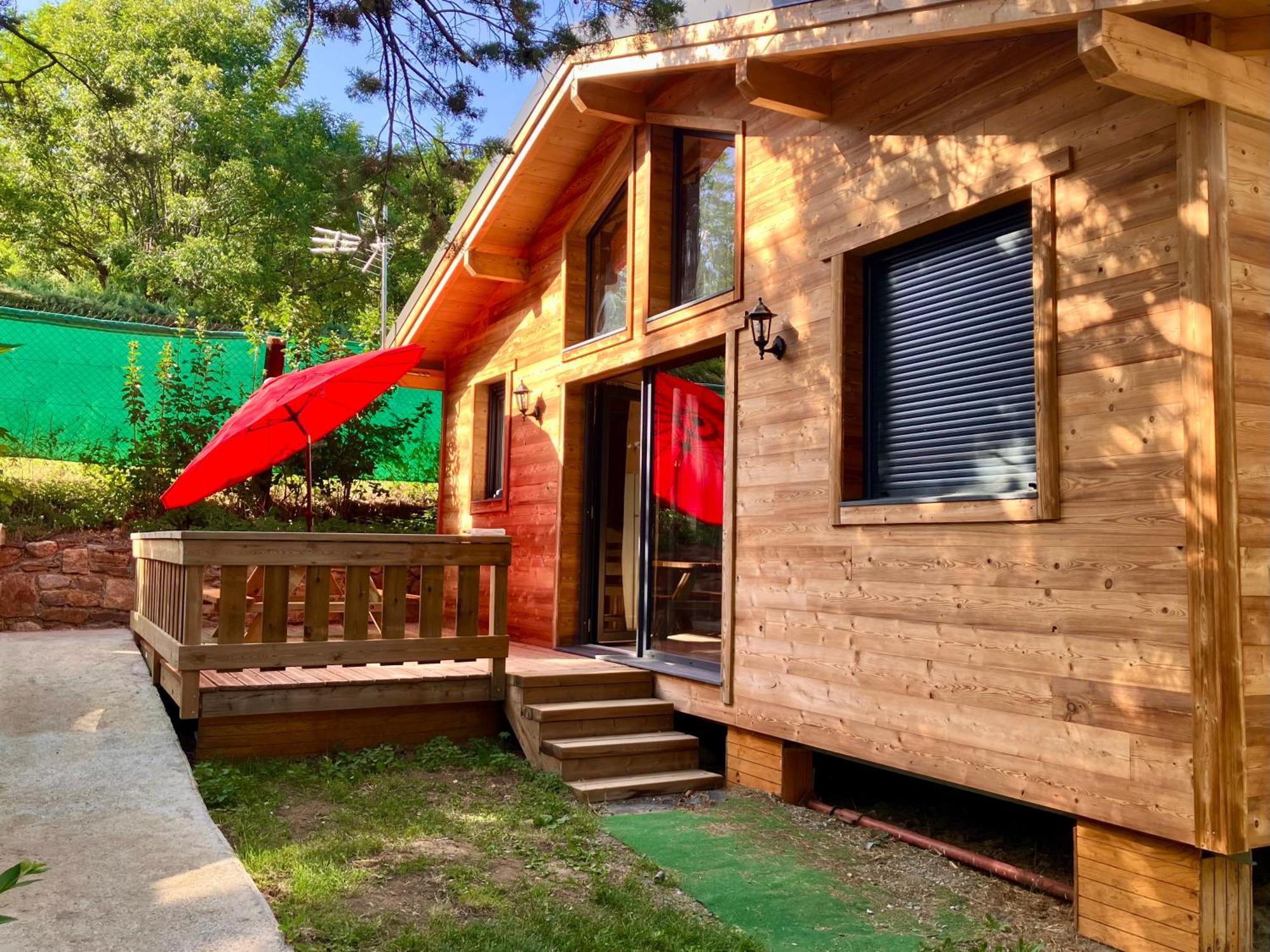Camping L'Enclave Mobil-Home Estavar Ngoại thất bức ảnh