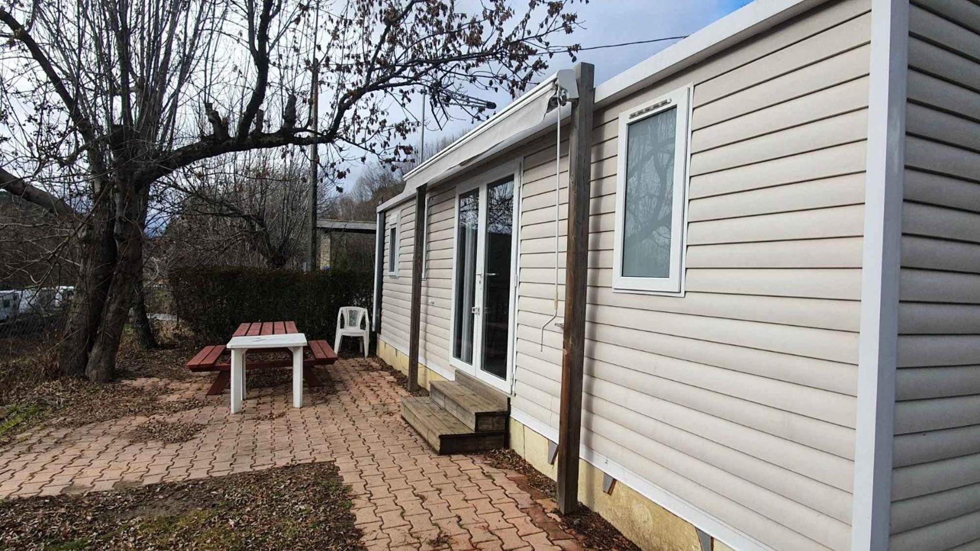 Camping L'Enclave Mobil-Home Estavar Ngoại thất bức ảnh