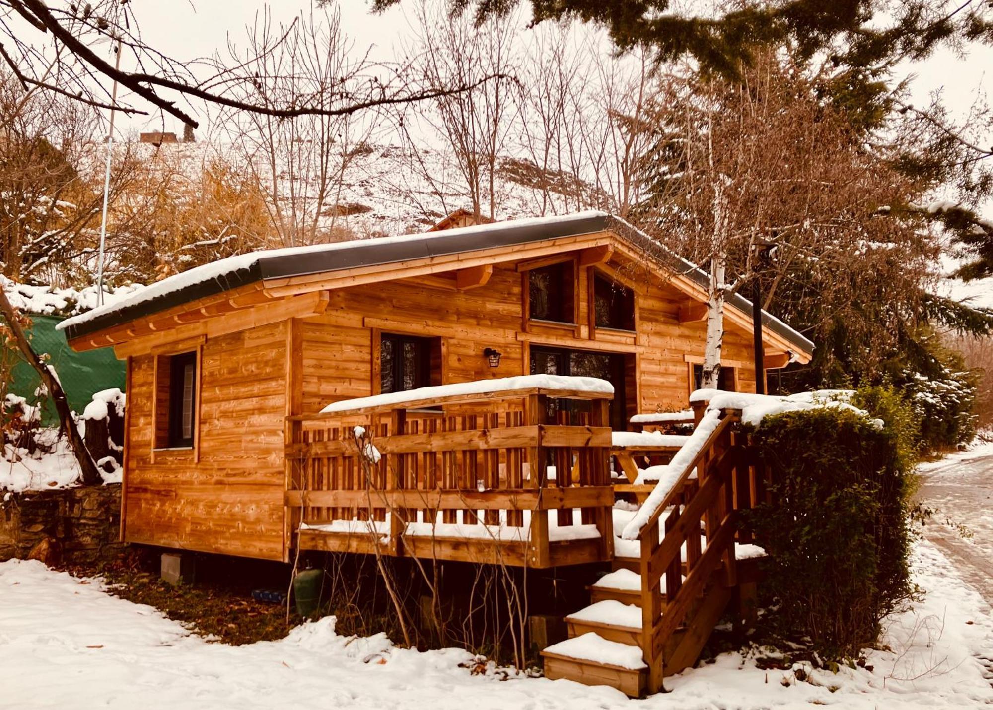 Camping L'Enclave Mobil-Home Estavar Ngoại thất bức ảnh